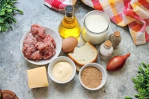 Запеченный фарш - фото шаг 1