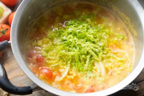 Итальянский суп "Минестроне" - фото шаг 5