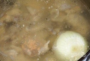 Картофельный суп на курином бульоне - фото шаг 3