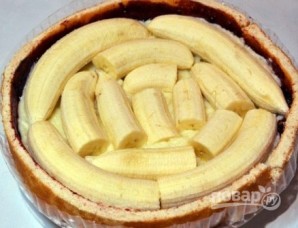 Банановый торт из готовых коржей - фото шаг 5