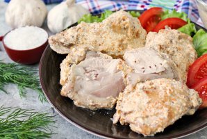 Тушеные куриные бедра - фото шаг 11