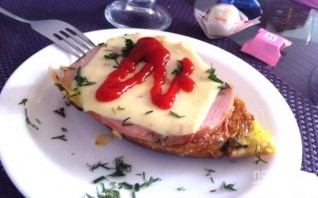 Жареные горячие бутерброды в льезоне - фото шаг 6