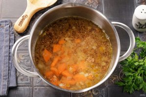 Каша с морковью - фото шаг 7