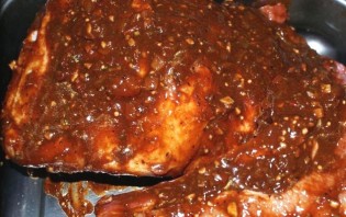 Ребрышки барбекю, запеченные в духовке - фото шаг 6