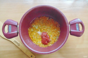 Морской окунь в томатном соусе - фото шаг 3