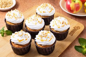 Маффины с яблоками