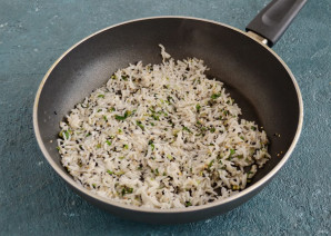 Рис с зеленым луком - фото шаг 6