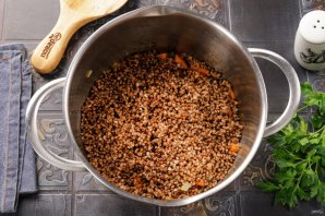 Каша с морковью - фото шаг 6