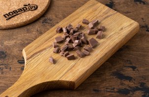 Горячий шоколад с имбирём и халвой - фото шаг 3