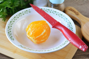 Сицилийский салат с апельсинами - фото шаг 2