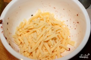 Груша, запеченная с креветками и сыром - фото шаг 6