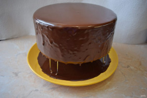 Глазурь для торта из шоколада и сливок - фото шаг 6