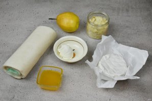 Слойки с камамбером и грушей - фото шаг 1