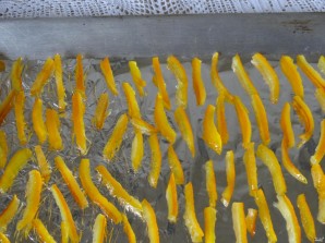 Апельсиновые корки в сахаре - фото шаг 3