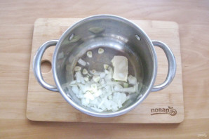 Тыквенный суп с мясом краба - фото шаг 2