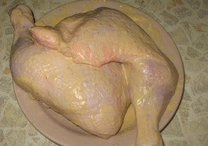 Курица на сковороде с майонезом - фото шаг 2