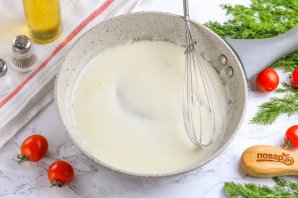 Мидии в сливочном соусе в духовке - фото шаг 4