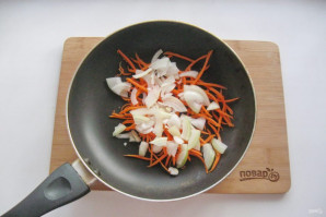 Салат с кальмарами и спаржевой фасолью - фото шаг 3