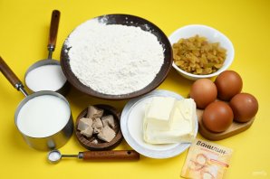 Кулич классический - фото шаг 1