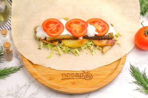 Шаурма классическая - фото шаг 9