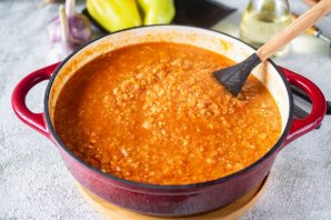 Икра кабачковая через мясорубку - фото шаг 11