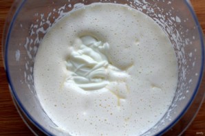 Маковый торт с йогуртовым муссом и белым шоколадом - фото шаг 10