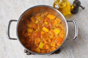 Постный суп из тыквы - фото шаг 6