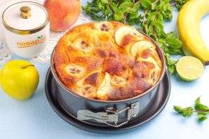 Безумно вкусный и простой пирог с фруктами - фото шаг 6