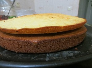 Торт "Айсберг" с орехами - фото шаг 5