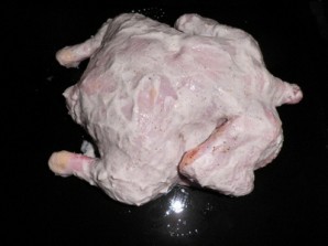 Курица, фаршированная картофелем - фото шаг 2