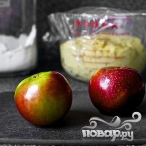Хала с яблоками и медом - фото шаг 1