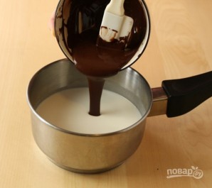 Жидкий шоколад - фото шаг 2