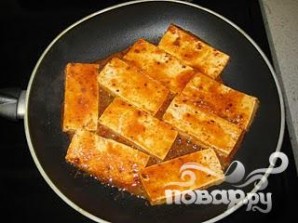 Жареный тофу - фото шаг 9