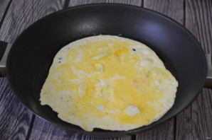 Оригинальный завтрак из яиц - фото шаг 6