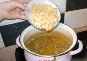 Грибной суп с рисом - фото шаг 8