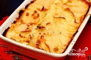 Картофель тушеный в духовке - фото шаг 7