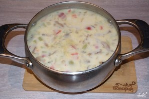 Суп из вешенок с картошкой - фото шаг 6
