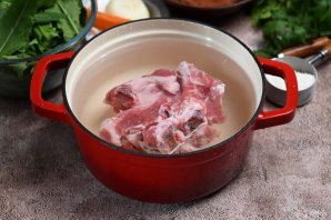Щавелевый суп с мясом - фото шаг 2