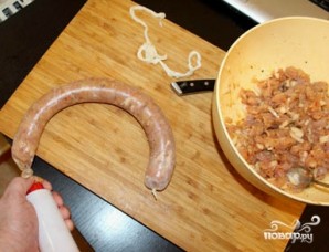 Колбаса из индейки в домашних условиях - фото шаг 4