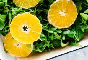 Салат с апельсином и рукколой - фото шаг 3