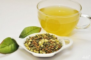 Зеленый чай с жареным рисом - фото шаг 6