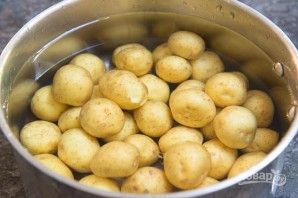 Хрустящая мятая картошка - фото шаг 2