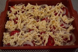 Отбивные в духовке с помидорами и сыром - фото шаг 4
