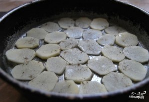 Семга запеченная с картофелем - фото шаг 2