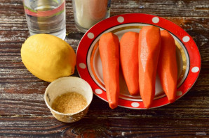 Морковный мармелад с желатином - фото шаг 1