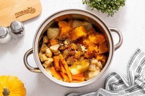 Тыквенный суп-пюре - фото шаг 7