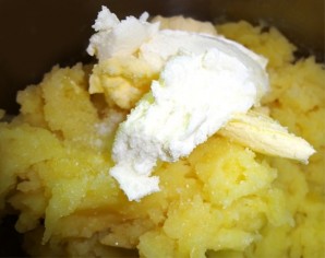 Картофельное пюре со сливочным сыром - фото шаг 3