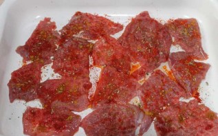 Мясо по-французски со сметаной - фото шаг 2