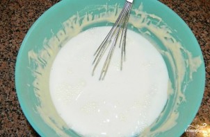 Быстрые блины на молоке - фото шаг 3