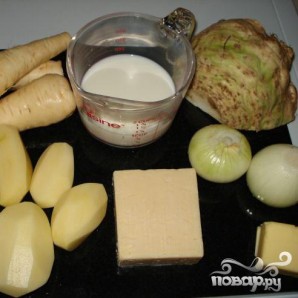 Выпечка из сыра и картофеля - фото шаг 1